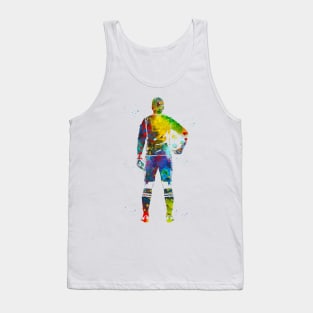 Soccer Player Goalkeeper Tank Top